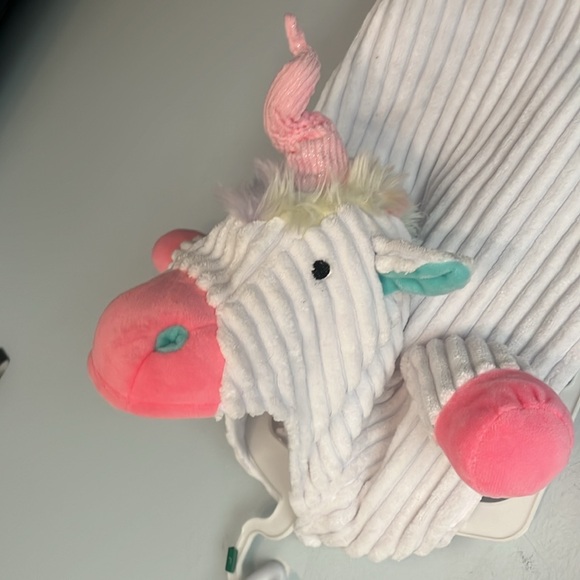 NWT Plush Rainbow Unicorn Halloween Dog Costume Sz Large - Picture 5 of 11